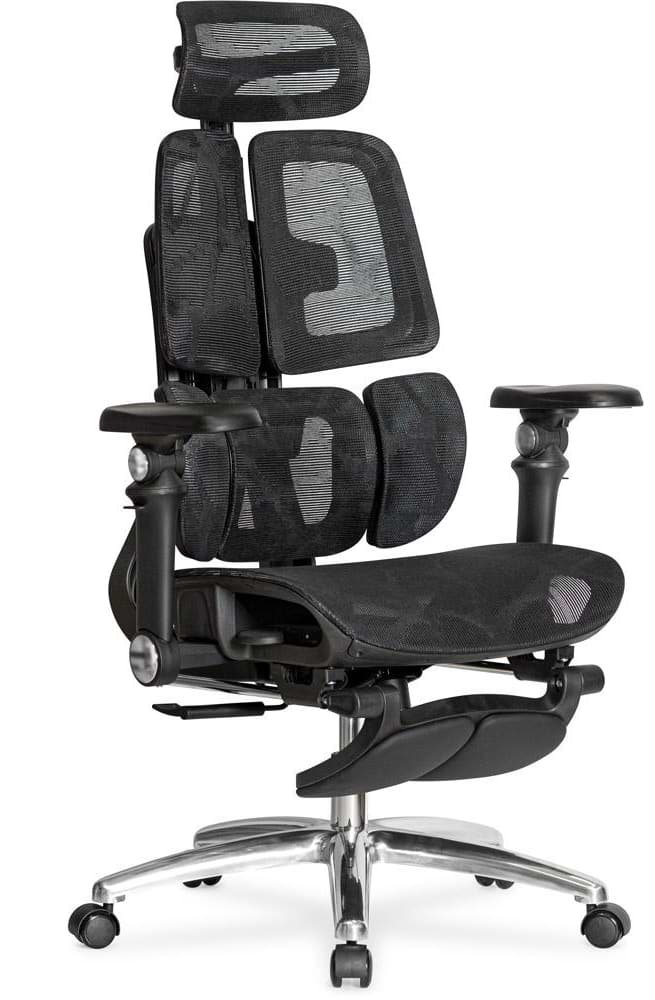 Крісло офісне Mealux S3 Air Plus Black (HF-S3 M/B)